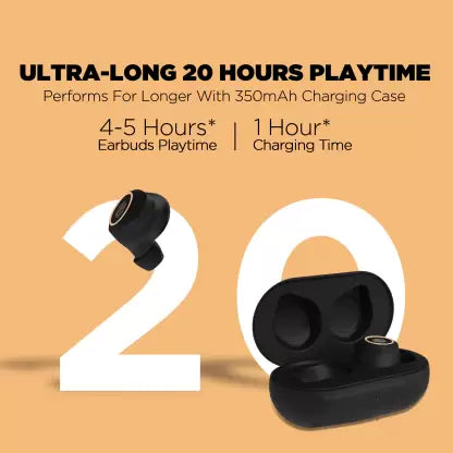 Nu Republic Starbuds 2 True Wireless Bluetooth Headset (Black, True Wireless) Nu Republic Starbuds 2 True Wireless Bluetooth Headset (Black, True Wireless)
